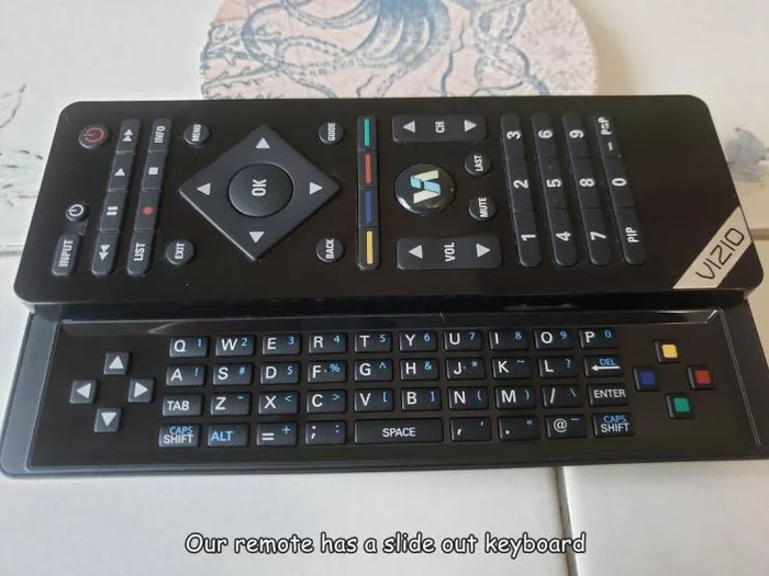 At least someone thought of it - Remote controller, Keyboard, Finally, The photo