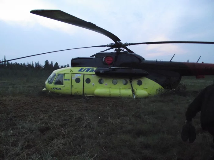 Swamp Landing - My, Helicopter, Mi-8, Aviation accidents, Swamp, Aircraft Technician, Longpost, Mi-26