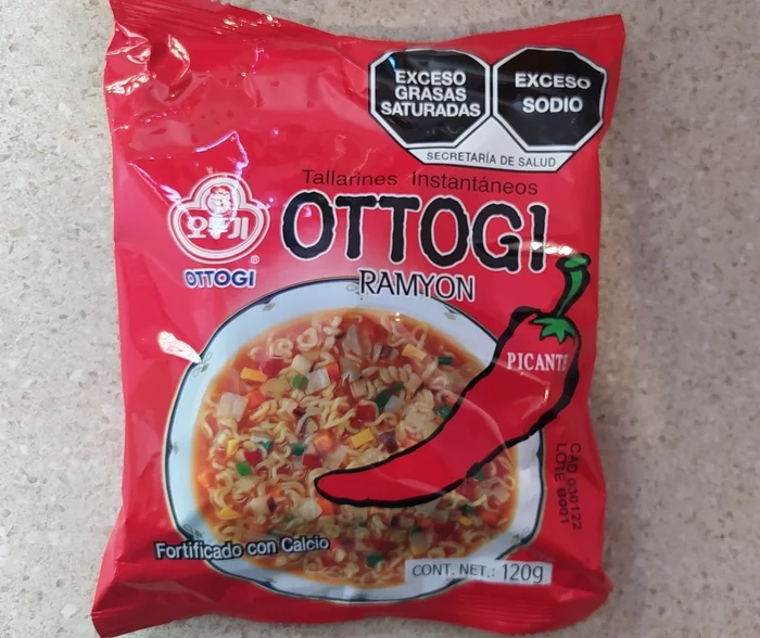 Mexican ramen from Ottogi - My, Ramen, Doshirakology, Korean food, Mexico, Ottogi, Longpost