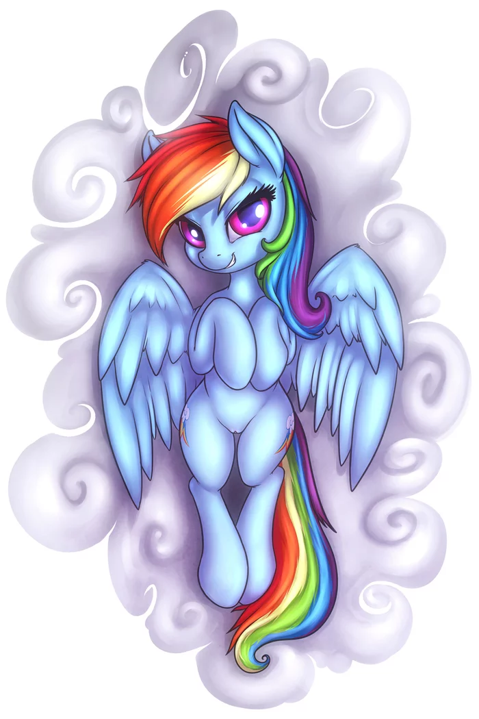 Rainbow Dash - NSFW, My Little Pony, Rainbow Dash, MLP Explicit, MLP Udder, MLP anatomically correct, Длиннопост