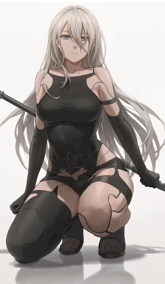 Yorha 2A - Anime, Anime art, NIER Automata, Yorha unit No 2 type a, Art, Girls, Games, Yohan1754