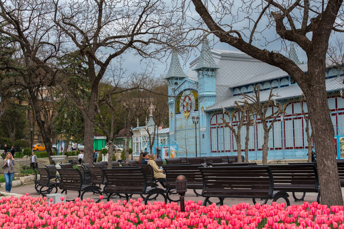 Пятигорск парка цветник