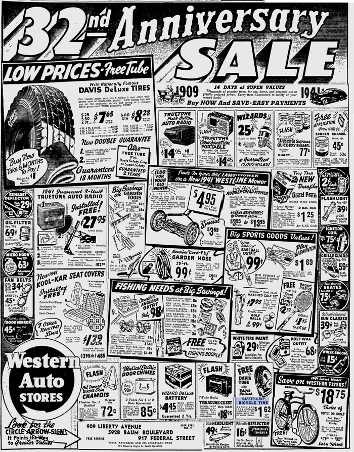 Prices that were 80 years ago... - Auto, Prices, Radio, Receiver, Old newspaper, Past