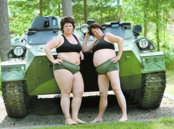 tank girls - Humor, Tanks, Women, Bbw, Fullness