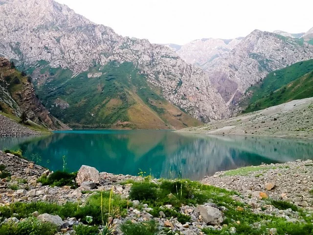 Lake Badak (Uzbekistan) - Uzbekistan, Lake, Near Abroad, The photo, Landscape, Water, Desktop wallpaper, Longpost