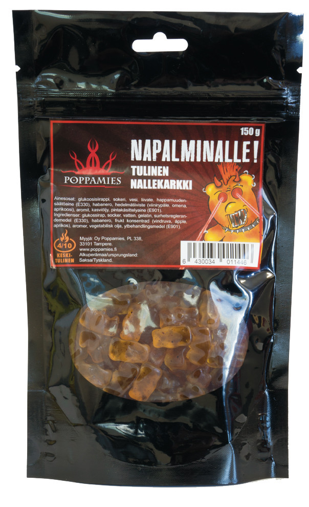 Napalm Bears (chili gummy bears) - Finland, Candy, Chilli, Longpost