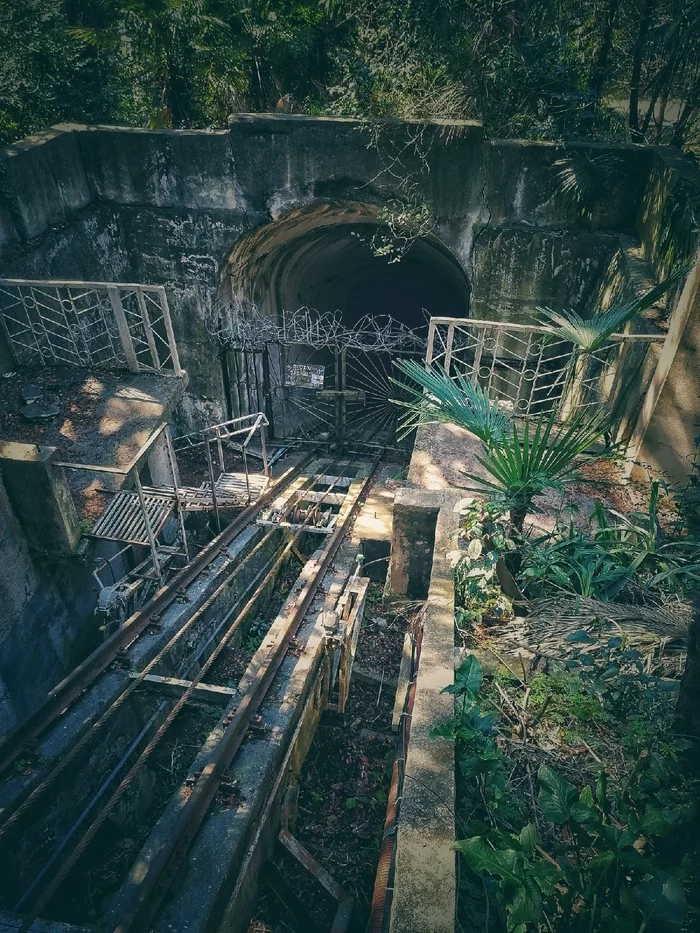 The same Sochi metro - My, Sochi, Metro, Sergo Ordzhonikidze, Sanatorium Ordzhonikidze, Abandoned, Tunnel, Sochi Olympics, A train, , Adler, Krasnaya Polyana, Longpost