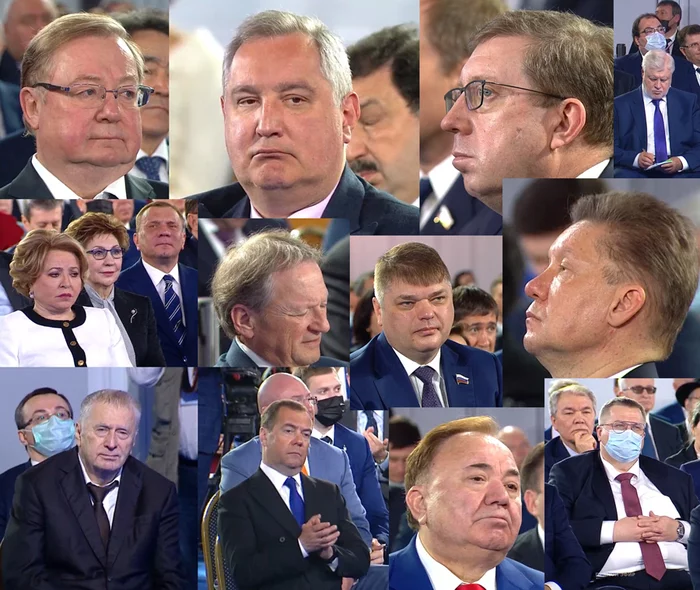 soulful faces - Vladimir Zhirinovsky, Dmitry Rogozin, Matvienko, Dmitry Medvedev, Mironov, Politicians, Politics