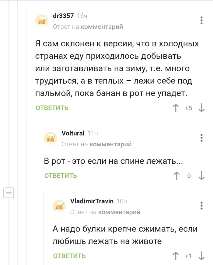 Инструкции по выживанию в теплых странах - Скриншот, Комментарии, Комментарии на Пикабу