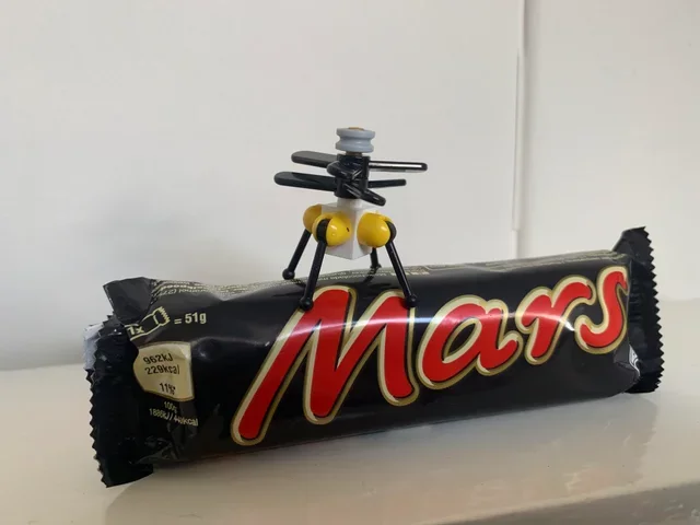 Helicopter on Mars - Mars, Rover, Helicopter, Humor, Bar, Wordplay