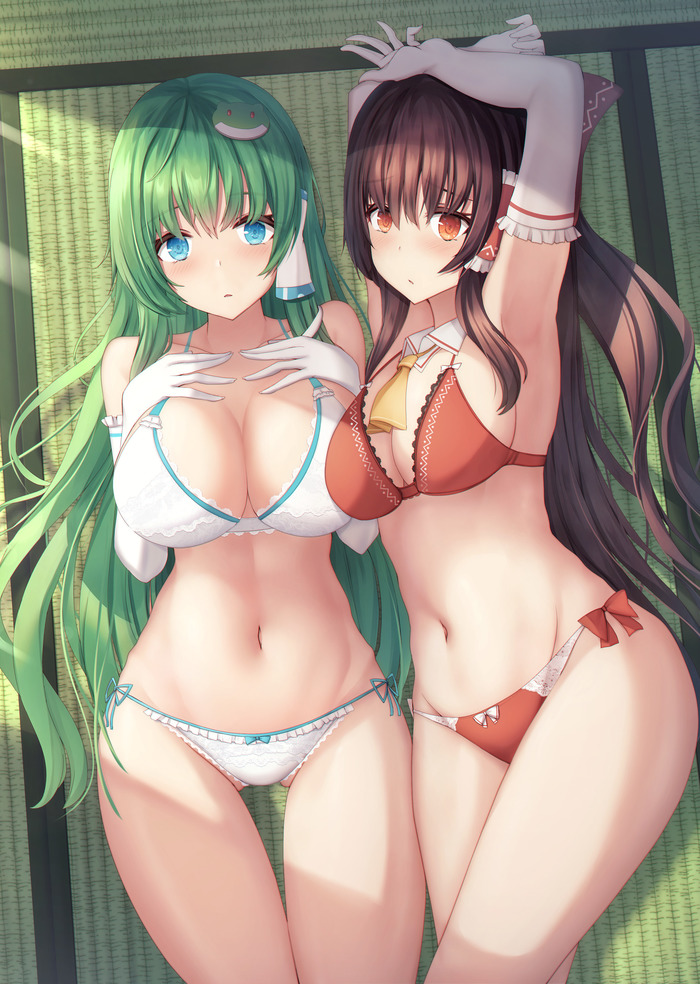 Reimu & Sanae