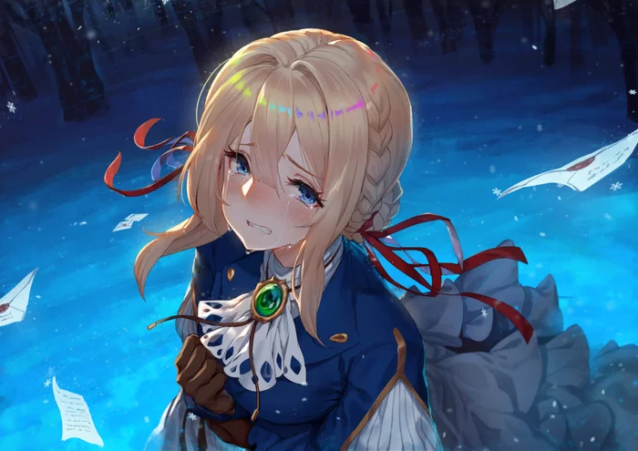 Violet - Violet Evergarden, Anime art, Anime