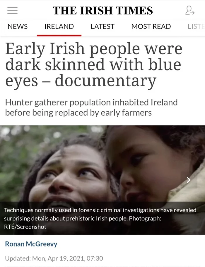 We wuz Irish kangz - Ireland, Indigenous peoples, Black people, Tolerance, Agenda