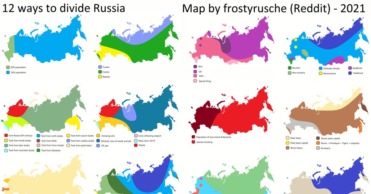 Reddit map. Ways to Divide Russia. Reddit о России. Ways to Divide Europe. Map of Division of Russia.