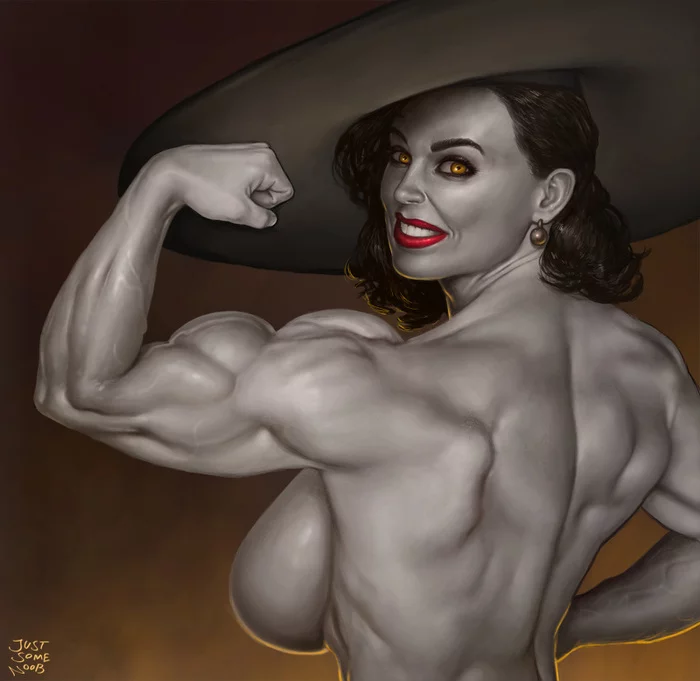 You will come to the castle, you will get p * zdy - Lady Dimitrescu - NSFW, Resident Evil 8: Village, Muscleart, Justsomenoob, Lady Dimitrescu - Resident Evil
