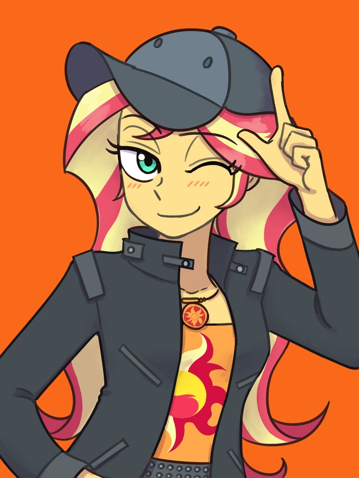  My Little Pony, Equestria Girls, Sunset Shimmer, Haibaratomoe