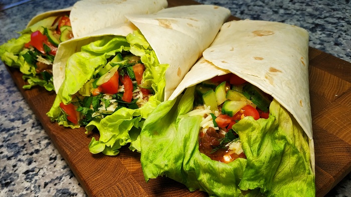       Beef and vegetable Burrito , , , ,  , , 