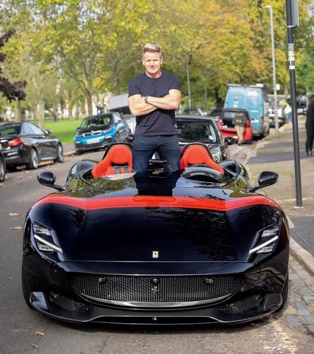 Gordon Ramsay and his modest fleet of vehicles - Gordon Ramsay, Scotsman, Supercar, Ferrari, Car, Vehicle fleet, Chef, Longpost