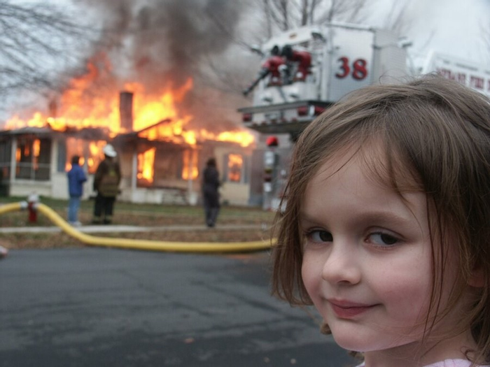 Arsonist girl sells her digital image for $495,000 - The Arsonist Girl, Memes, Sale, Video