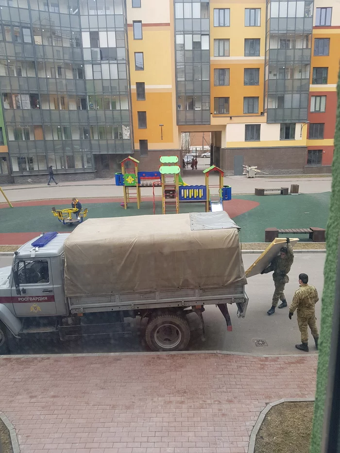 The Russian National Guard during the working day - Rosgvardia, Saint Petersburg, Работа мечты, Longpost