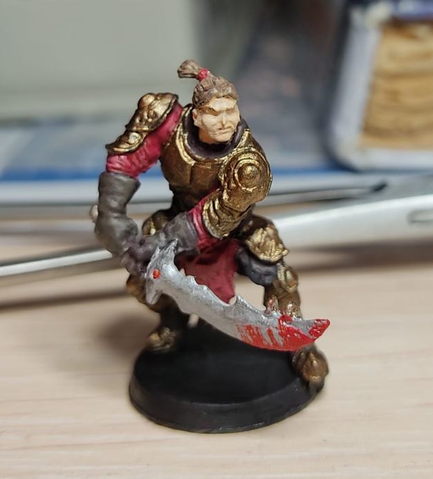 Continued practice - My, Miniature, Painting miniatures, Dungeons & dragons, Descent, Hobby, Longpost