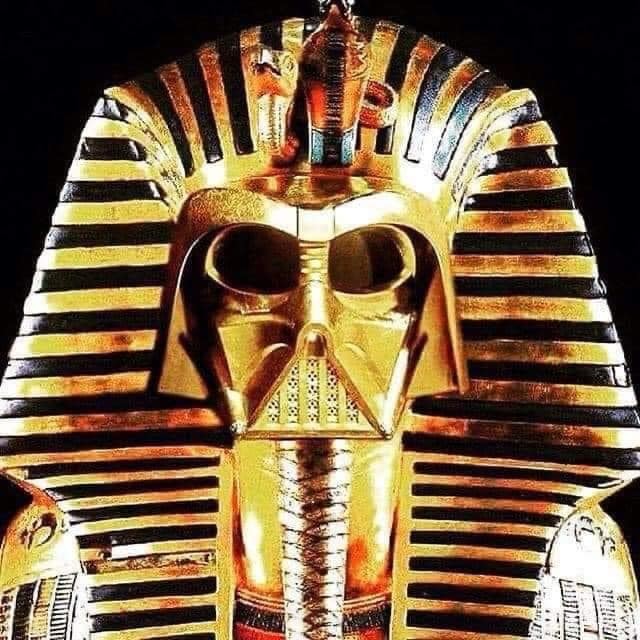 Tutanvader or Darthamon - Sarcophagus, Darth vader, Photoshop, Tutankhamen