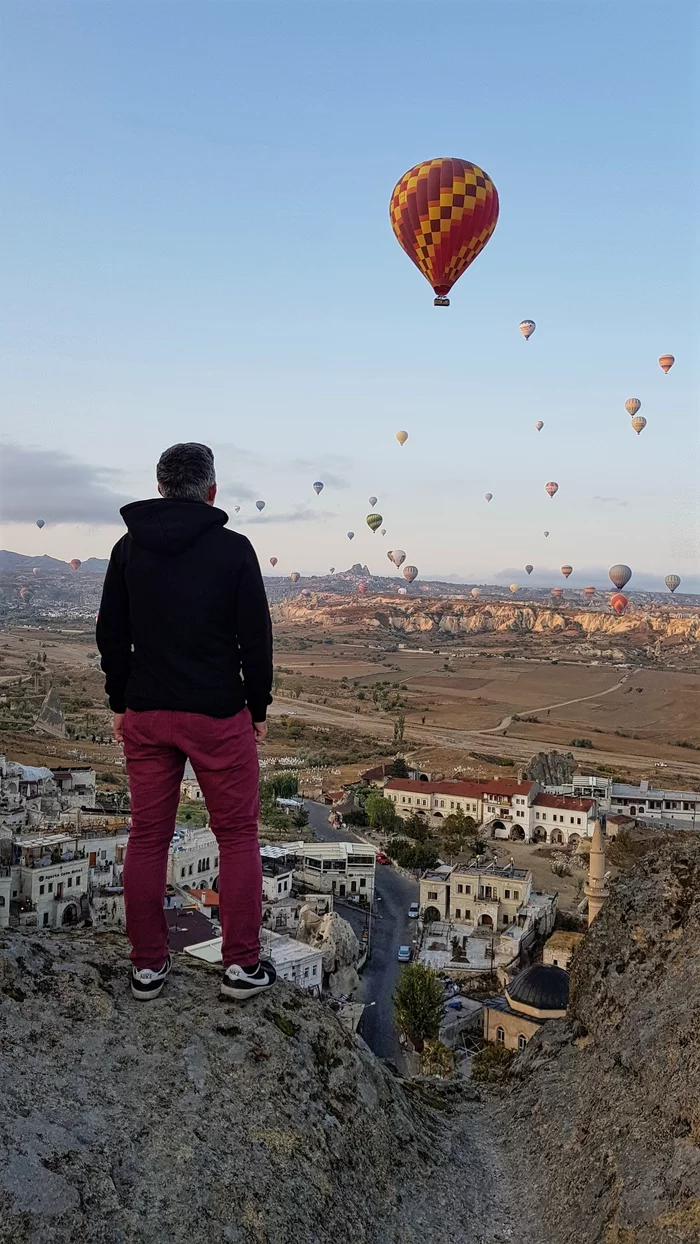 Cappadocia. Turkiye - My, Turkey, Cappadocia, Balloon, The photo