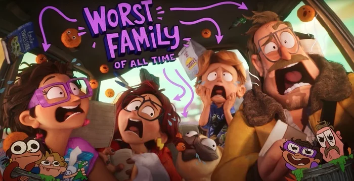 Family is hard. - My, Cartoons, Family, Robot, Netflix, Gravity falls, Technics, Animation, Overview, , New films, Family values, Video, Longpost