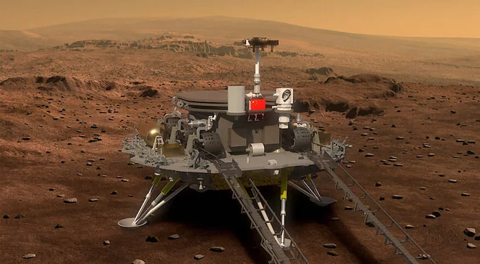 Chinese rover makes successful landing - Space, Mars, Tianwen-1, China, Utopia, Longpost