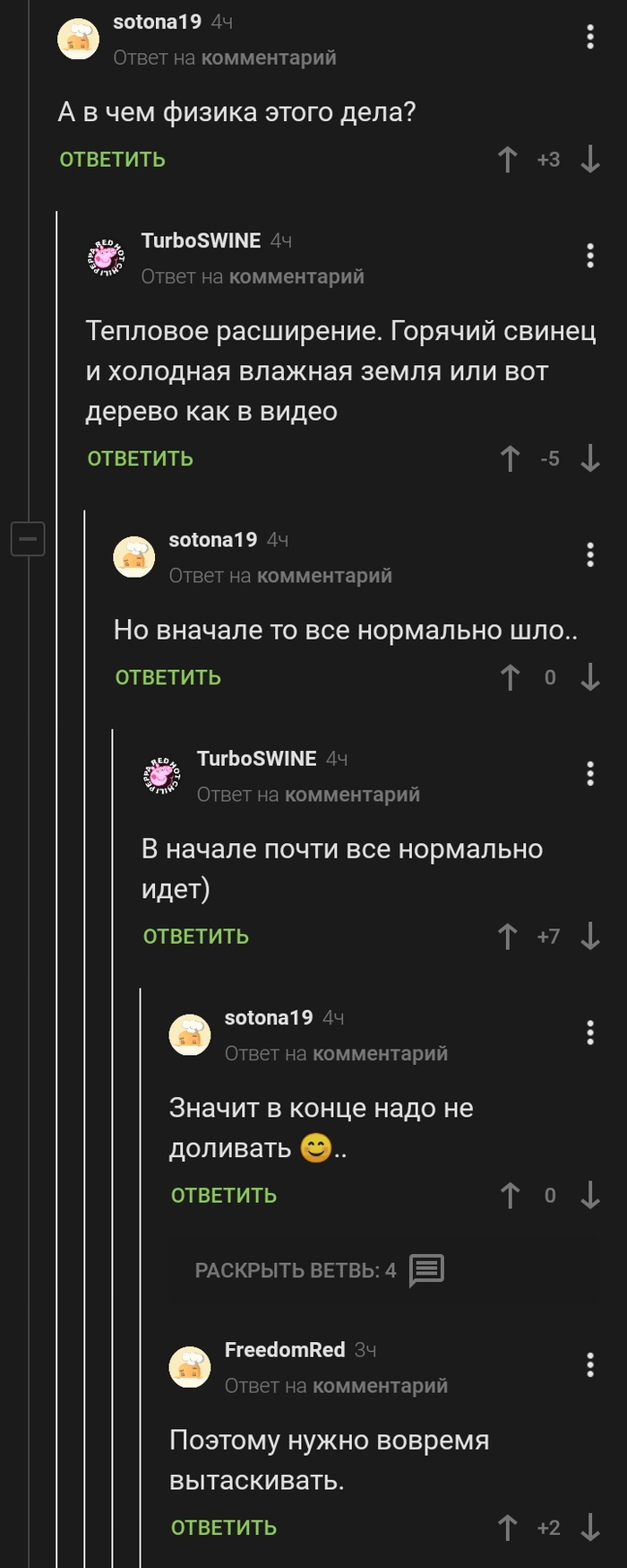 В начале все всегда хорошо идет...