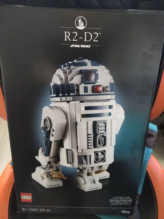 Новый R2-D2 (75308) - Моё, LEGO, Star Wars, R2-D2, Длиннопост