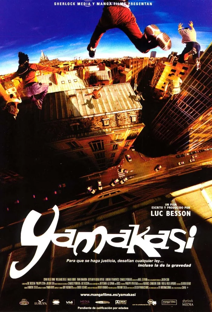 Yamakashi: Freedom in Motion 2001 - crime, drama, action - I advise you to look, Movies, Nostalgia, Discussion, Parkour, Yamakashi