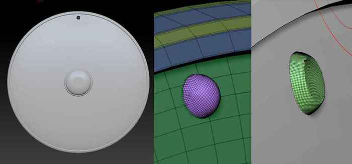 ZBrush + Photoshop. Щит викингов Zbrush, Photoshop, 3D, 3D моделирование, Урок, Длиннопост, Щит
