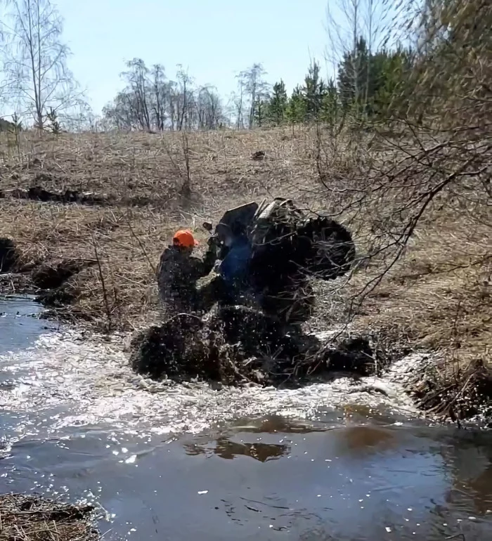 Post 8181960 - My, ATV, Nature, River, Ural, Cfmoto, Leisure, Video