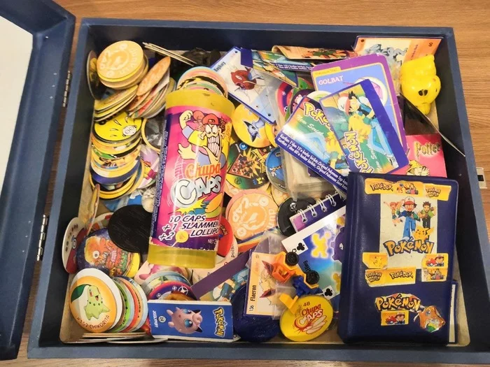 Treasure chest - My, Pokemon, Chips, Nostalgia, 90th, Childhood, The photo, Longpost