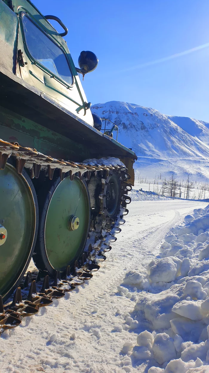 To the Tundra - My, All-terrain vehicle, Norilsk, Tundra, Samsung Galaxy S9 plus