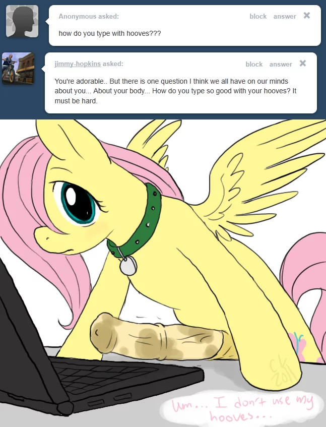 Futashai is finally allowed to be on peekaboo - NSFW, My little pony, Fluttershy, Futashy, MLP Explicit, Futanari