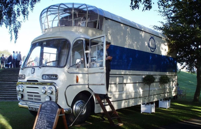 Mobile cinemas that gathered villages, streets and schools - Cinema, Car, Progress, Art, The culture, The photo, Text, Longpost