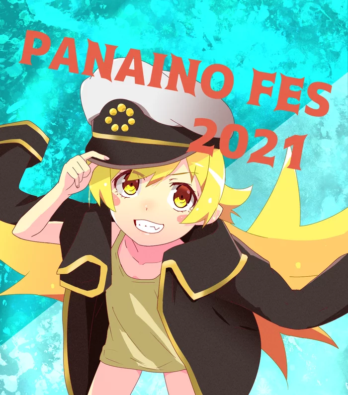 PANAINO FES 2021 - Art, Anime art, Anime, Shinobu oshino, Monogatari series, Wingrush, Longpost