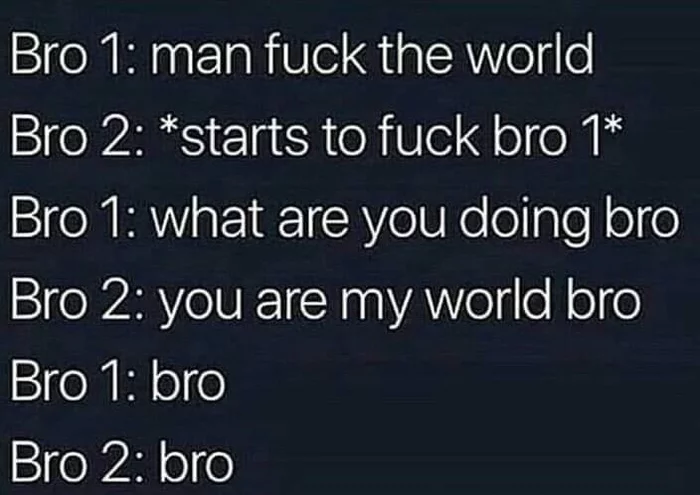 Bro - Brother, Humor