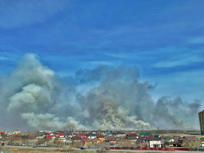 Private development in Tyumen. Our days - Images, Tyumen, Forest fires