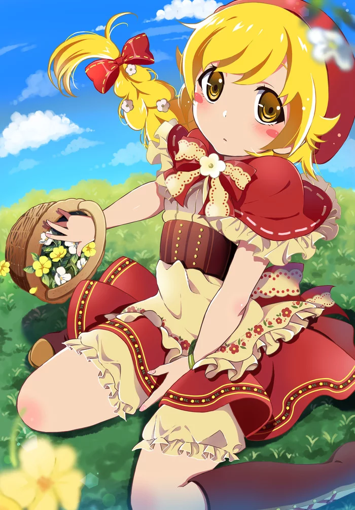 He's probably bringing pies to grandma) - Art, Anime art, Anime, Shinobu oshino, Monogatari series