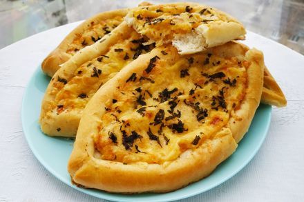 Boats stuffed with potatoes and cheese - My, Pies, A boat, Bakery products, Snack, Food, Preparation, Nutrition, Recipe, Cooking, Longpost