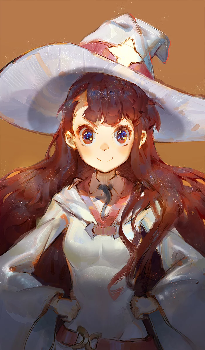 Atsuko Kagari - Аниме, Anime Art, Little Witch Academia, Kagari atsuko