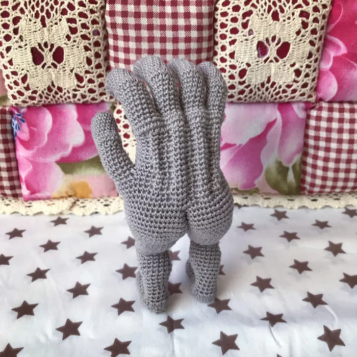 His Majesty, Rukopop - My, Knitted toys, Rukopops, Needlework without process, Rukozhop