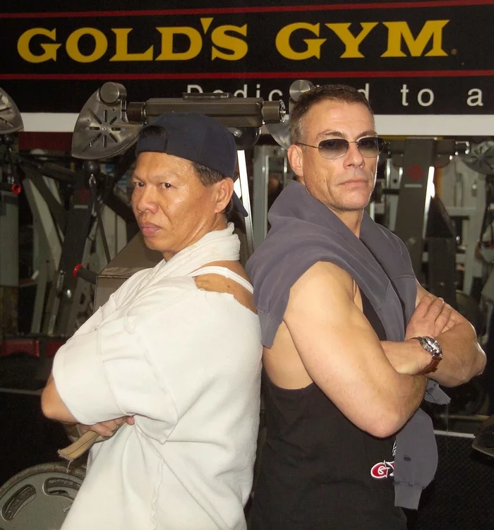 Friends in life, enemies in the movies! - Jean-Claude Van Damme, Bolo Young, Actors and actresses, Celebrities, The photo, Friends, From the network, Sport