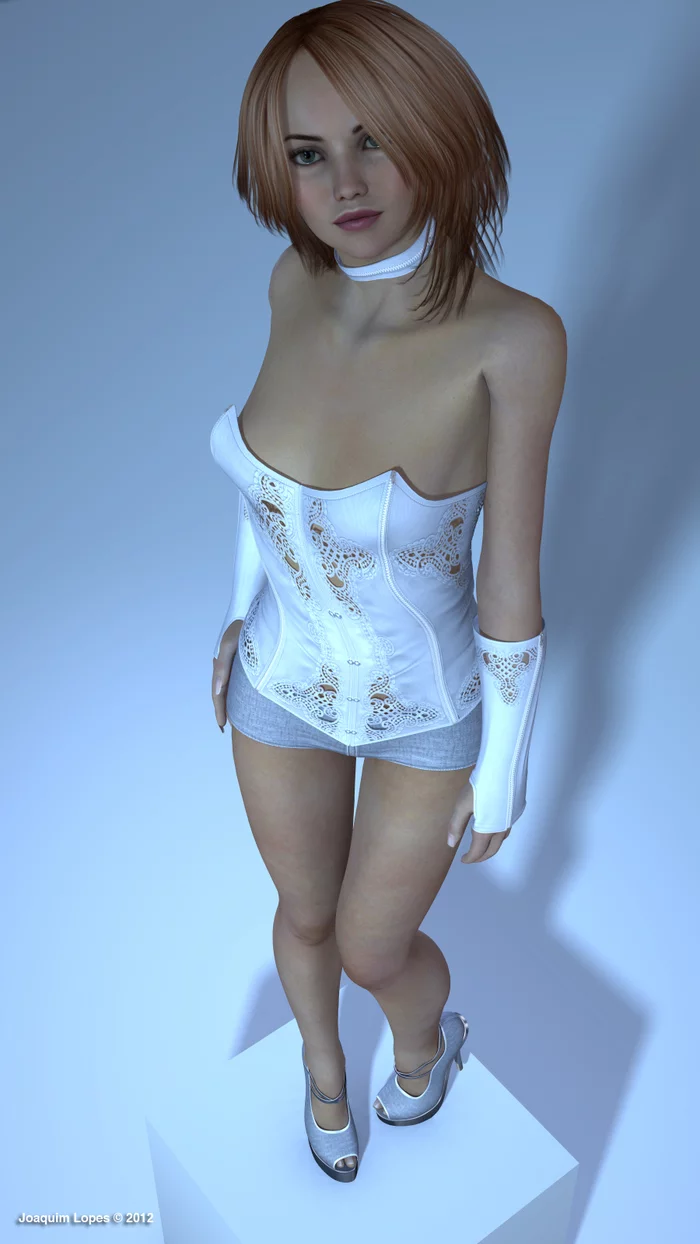 3D Art - NSFW, 3D, Art, Erotic, Longpost, Choker