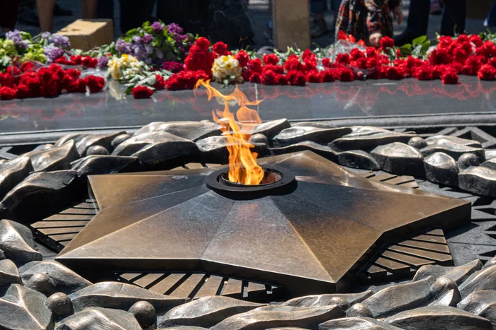 Victory Day May 9, 2021 - My, May 9 - Victory Day, Eternal flame, Park of 28 Panfilov's Men, Almaty, Kazakhstan, Longpost