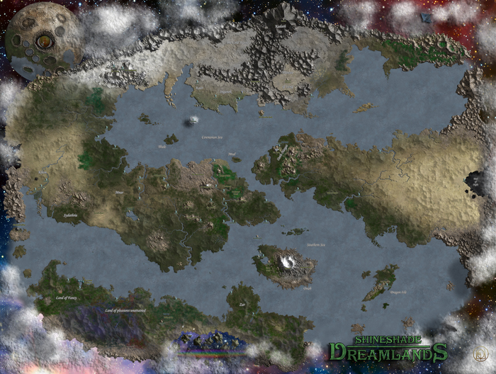 Dreamlands map   ,  , Dreamland, 