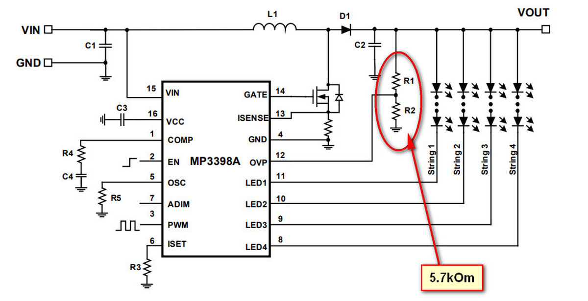 Ob3316qp схема включения